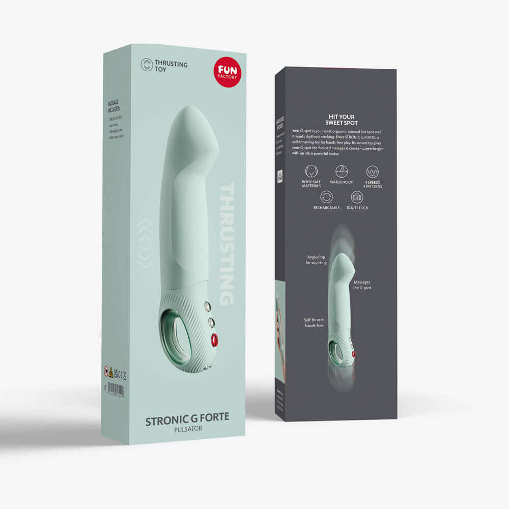 Fun Factory STRONIC G FORTE sage green - Mint Green 19 cm USB Rechargeable Thruster